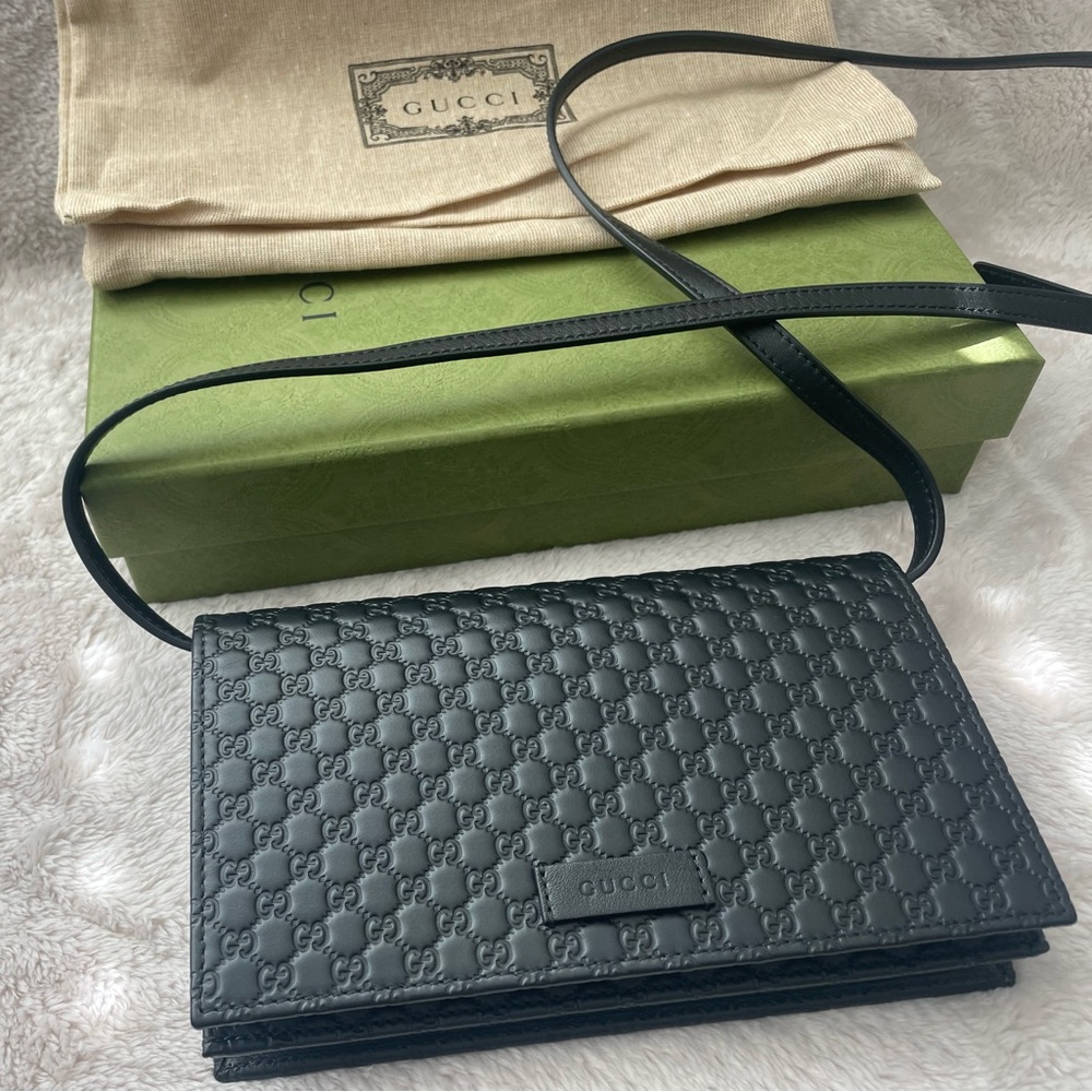 Gucci leather crossbody